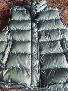 J.Crew Sage Green Quilted Comforter